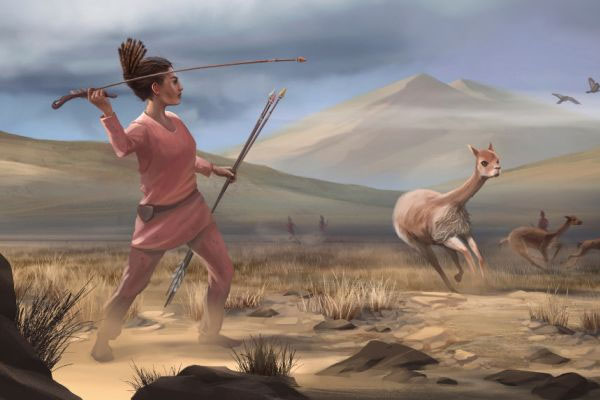 Las mujeres durante la prehistoria también cazaban grandes animales